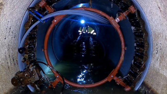 Innovative repair method averts sinkhole in Macomb Township