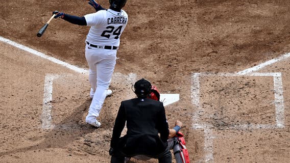 Tigers fall 6-3 to the Red Sox on Opening Day, Cabrera singles run in