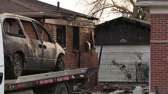 Fire spreads to Westland homes, killing family's dog