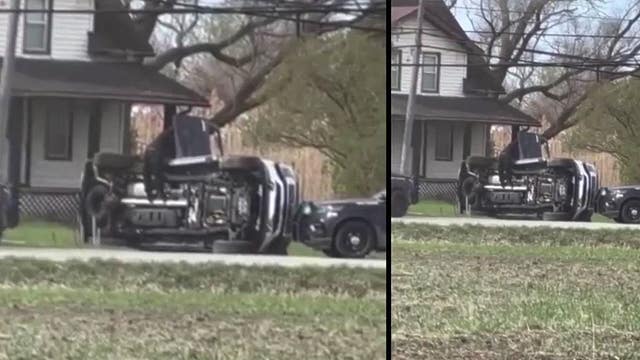Police: Wanted domestic violence suspect was out on bail for assaulting officer prior to crash