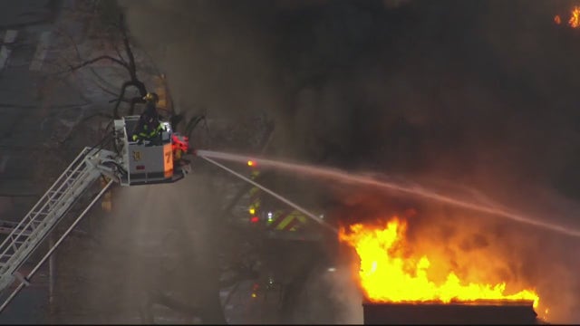 Sixty Detroit firefighters put out 5-story apartment fire, 11 people hurt