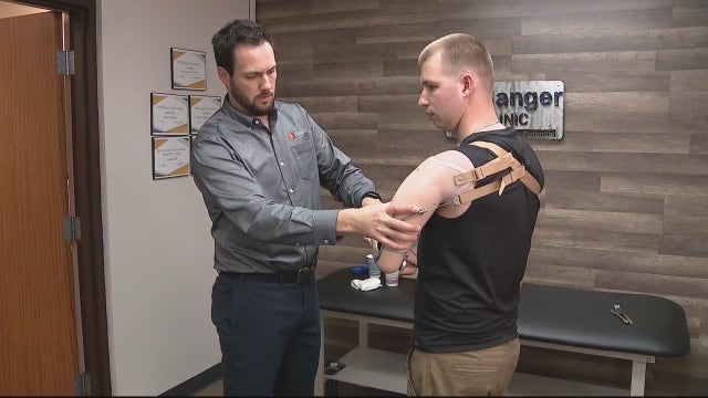 Ukrainian soldier travels to Metro Detroit for prosthetic arm after losing limb on battlefield