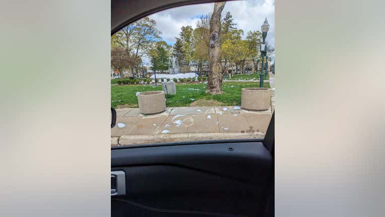Mysterious White Foam Is Pouring Out Of The Ground In Michigan