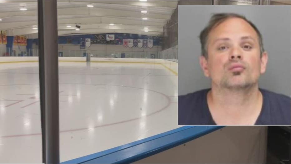 The Detroit Skating Club, inset - suspect Brian Denning