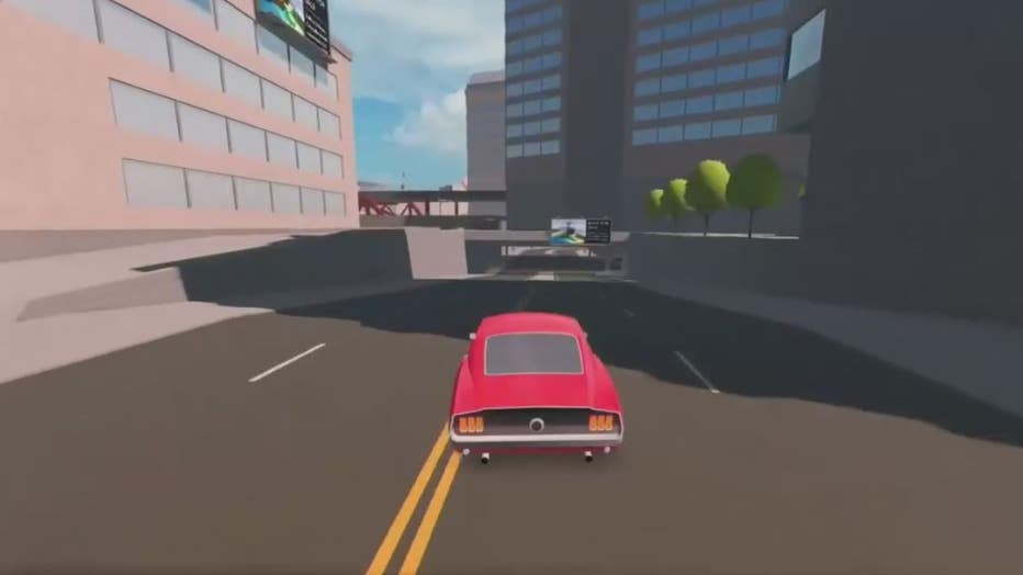 Screenshot of the game online Roblox.