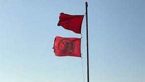 DNR: If you see these two flags, don't go in the water