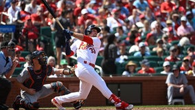 Goldschmidt 3 HRs, Cards end 8-game skid, beat Tigers 12-6