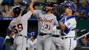 Short hits pinch-hit, 3-run homer, Tigers beat Royals 6-4