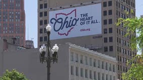 Ohio invades Detroit - with billboards
