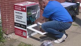 Save A Life Stations provide free Narcan, fentanyl testing strips