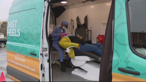 Hygienist takes her dental care on the road around Detroit