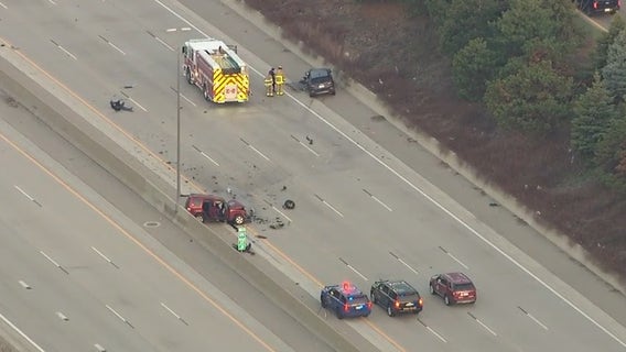 I-696 back open after fatal crash involving wrong-way driver