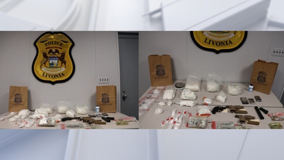 Police: Westland man caught with meth, cocaine, fentanyl, stolen guns