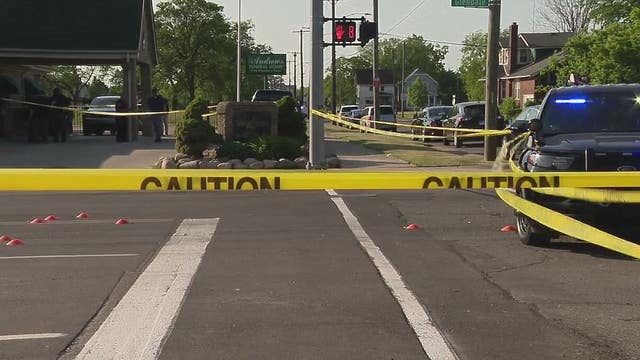 One person shot amid barrage of bullets outside Detroit funeral home visitation