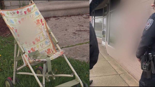 Anti-Semitic graffiti spray-painted on Royal Oak synagogue and baby stroller outside Oak Park home