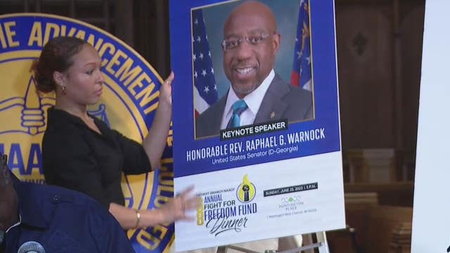 Georgia Sen. Raphael Warnock headlines Detroit NAACP June Jubilee celebration