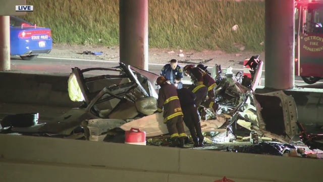 Four men in their 20s killed in deadly crash on I-96 after speeding Yukon loses control