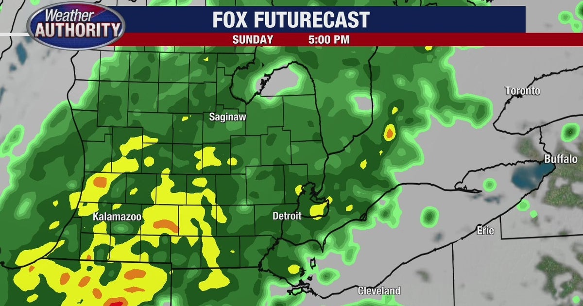 Forecast: Metro Detroit to finally see rain again on Sunday | FOX 2 Detroit