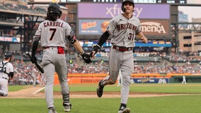 Rookie star Corbin Carroll hits 1st grand slam, Diamondbacks pound Tigers 11-6