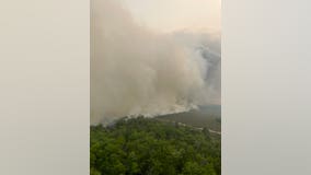 Michigan wildfire 85% contained, DNR says the source was a campfire