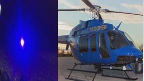 Madison Heights man charged with felony for flashing laser at state police helicopter