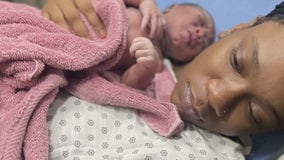 New mom gets help from Detroit firefighters after going into labor early