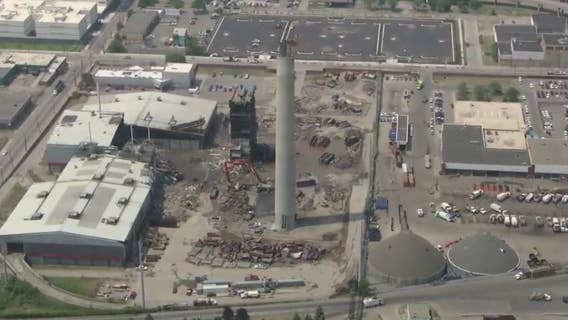 Detroit Incinerator's smokestack to be imploded, closing book on site's controversial history