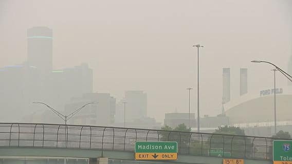 Air quality from Canadian wildfires especially impacting those with health issues