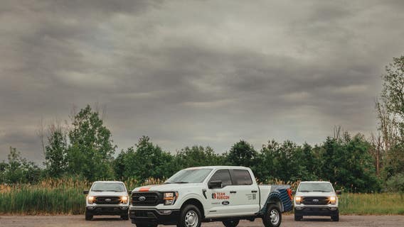 Ford donates 17 vehicles, millions of dollars to disaster relief group