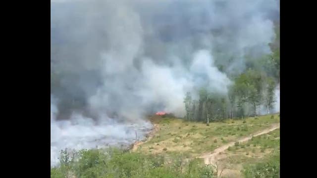 Wildfire threat still huge in rain-starved Michigan with 90% of Grayling blaze contained