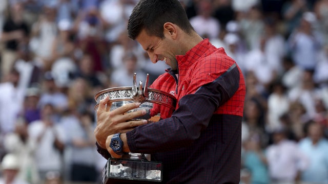 Novak Djokovic wins his 23rd Grand Slam title by beating Casper Ruud in the French Open final