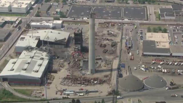 Detroit Incinerator's smokestack to be imploded, closing book on site's controversial history