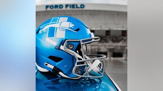 Detroit Lions unveil new football helmet with vintage logo