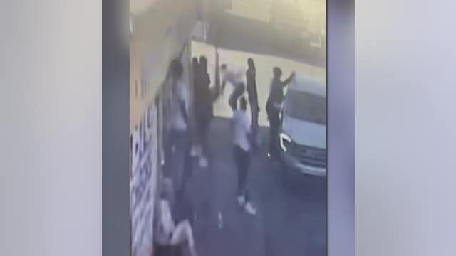 Man hospitalized after getting body slammed on concrete, robbed outside store