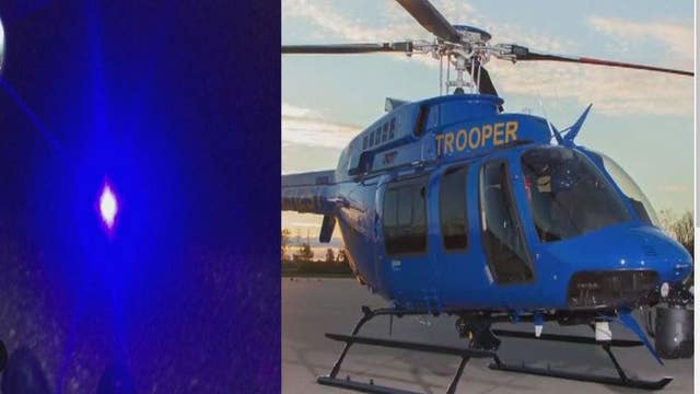 Madison Heights man charged with felony for flashing laser at state police helicopter