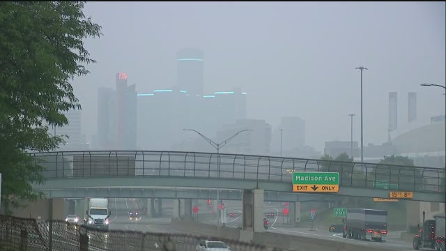 Metro Detroit weather: Warm Wednesday with Air Quality Alert as wildfire smoke continues to blanket area