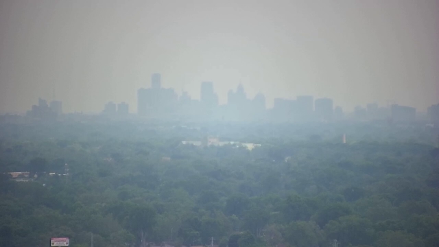 Metro Detroit weather: Less humidity but an Air Quality Alert