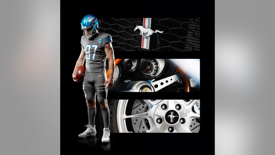 Brand New Uniforms For the NEW Detroit Lions 