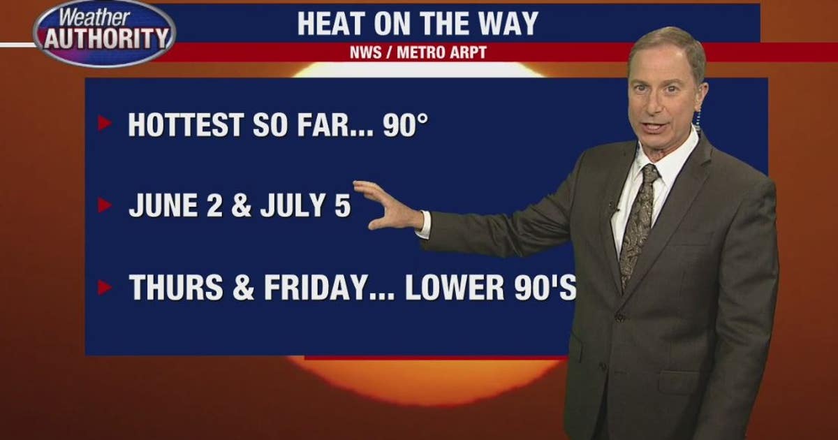 Starting mid-week the heat gets turned up in the 90s | FOX 2 Detroit