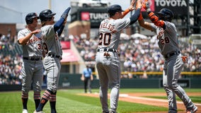 Baez, Marisnick hit grand slams, Tigers go deep 5 times to beat Rockies 14-9