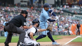 Whit Merrifield and Alek Manoah lead the Blue Jays to a 12-2 victory over the Tigers