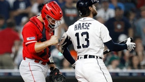 Shohei Ohtani scores 2 runs, Angels beat Tigers 7-6 in 10th after blowing lead in 9th