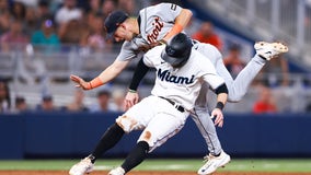 Cooper and Segura homer, López and Robertson play key roles as Marlins beat Tigers 8-6