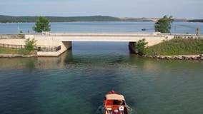 Drone footage shows Glen Lake in northern Michigan in all its beauty