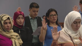 New American citizens sworn in at Zekelman Holocaust Center in Farmington Hills