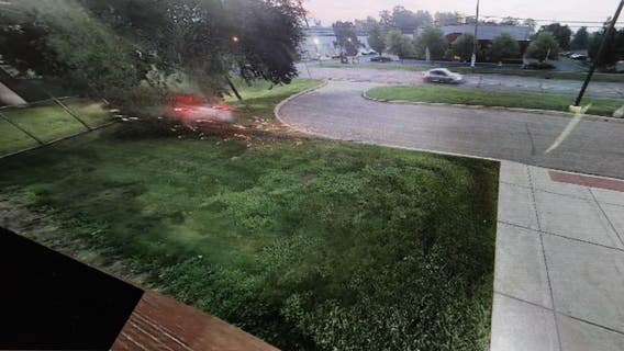 Sedan plows into Macomb County jail after driver says brakes failed