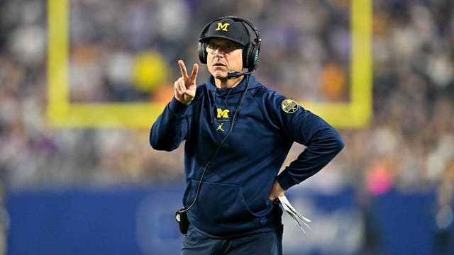 AP: UM's Jim Harbaugh tells team he will serve three-game self-imposed suspension