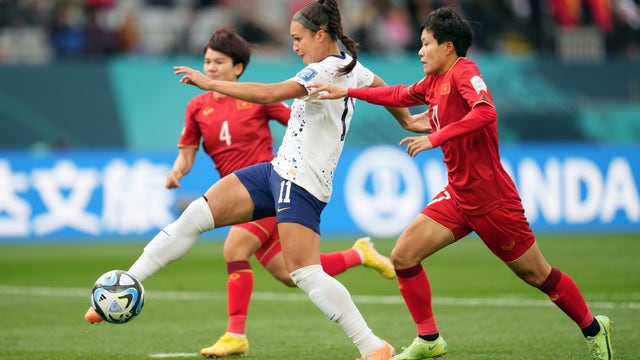 Sophia Smith scores twice for US in in 3-0 victory over Vietnam to open the Women’s World Cup