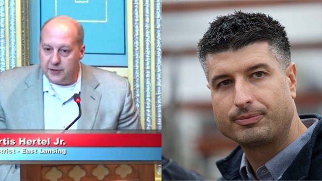 Michigan District 7 candidates Tom Barrett, Curtis Hertel kick off campaigns for Congress