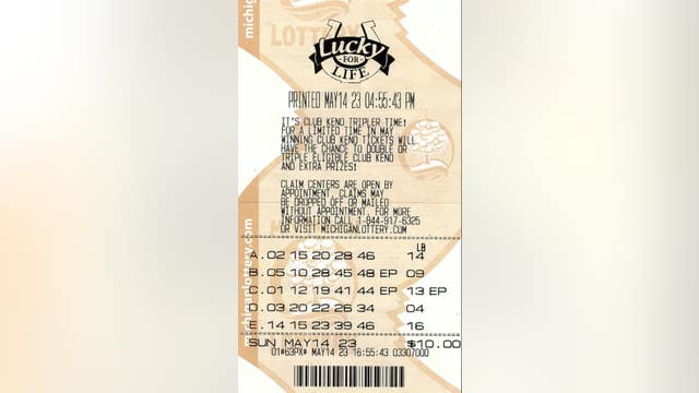 Port Huron man wins $25,000 for life after lotto win